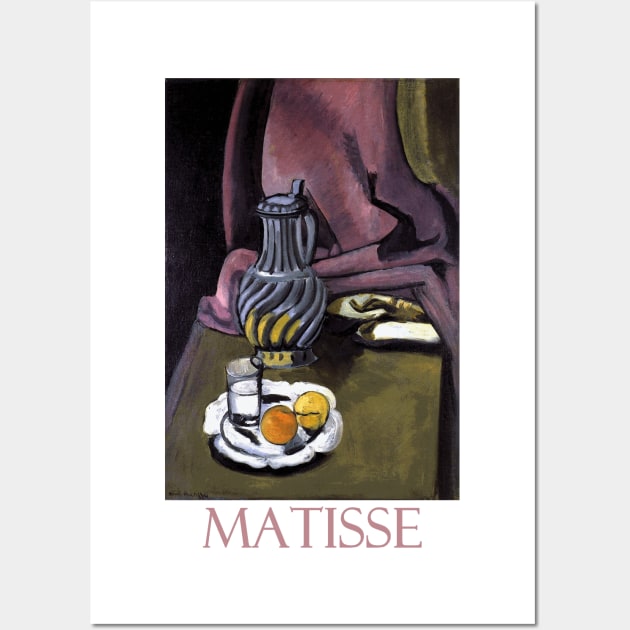 The Pewter Jug by Henri Matisse Wall Art by Naves